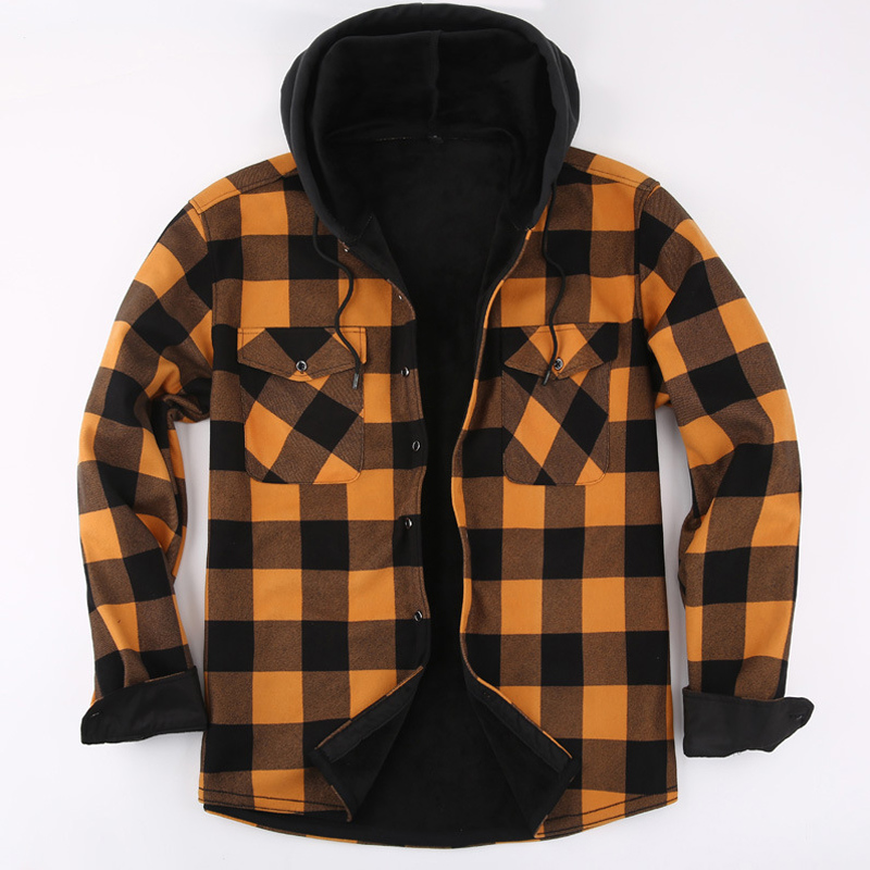 2023 nuovi uomini autunno e in - Flannel Shirt Lined recensione e prezzo