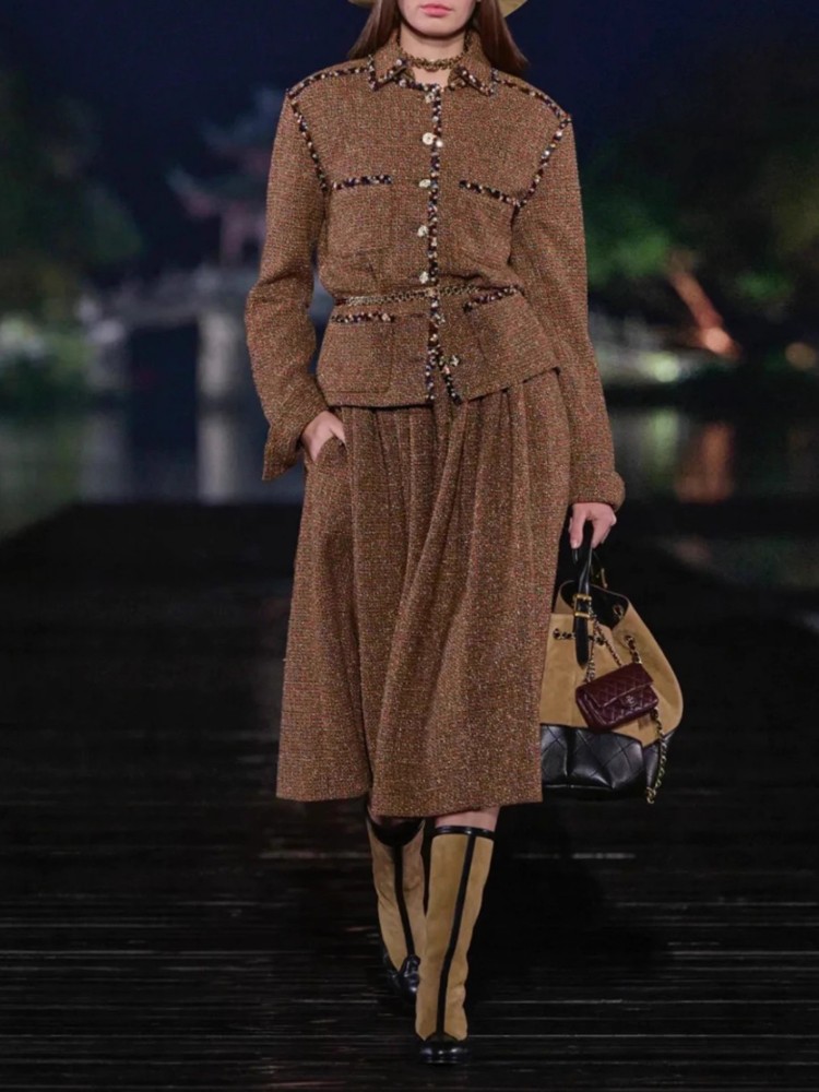 Completo Elegante da Donna con - Wool Coat Peacoat recensione e prezzo